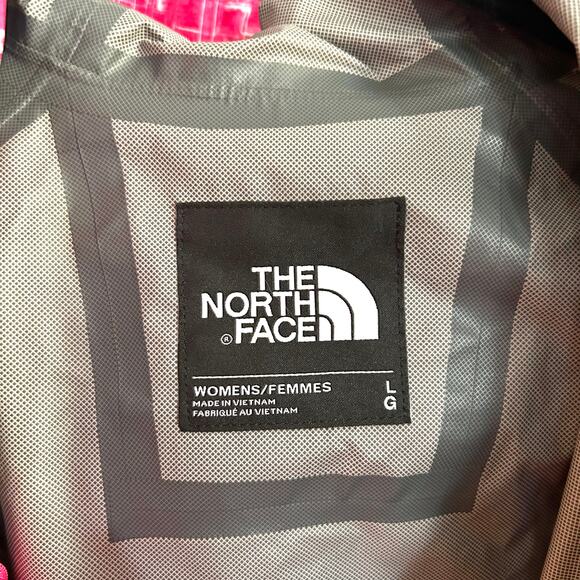 The North Face Venture Rain Jacket - Women's Size Large Hot Pink Novelty - Picture 3 of 9